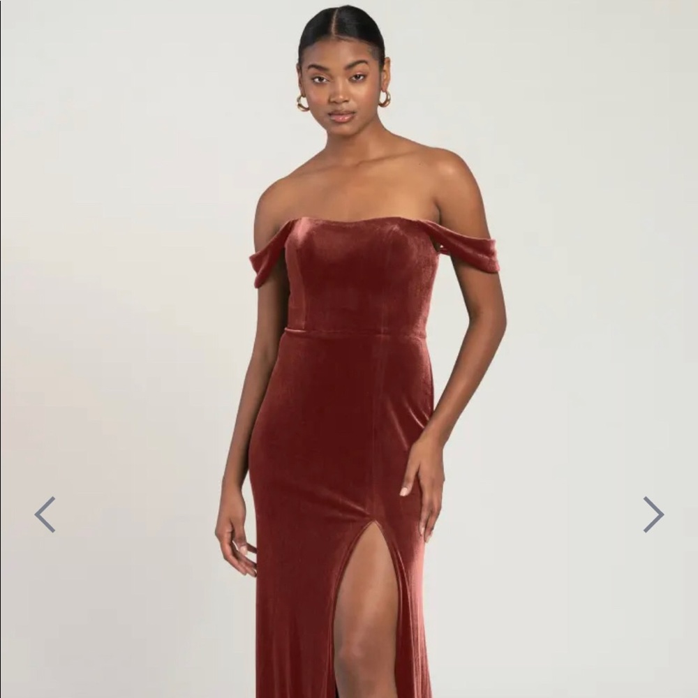 Jenny Yoo Issa Bridesmaids Dress in English Rose